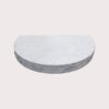 Granit trappblock grå halvrund 150x100x15cm