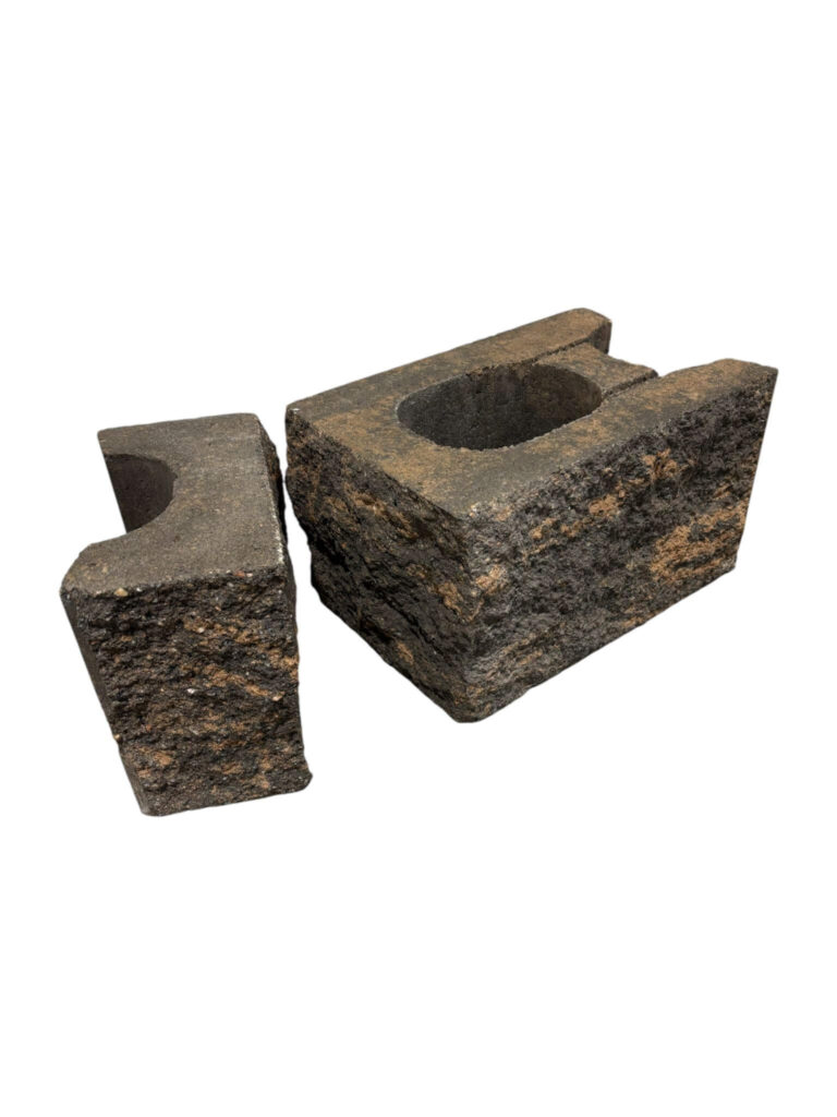Compac plus hörn/avslut 46x23x20cm brungrafit
