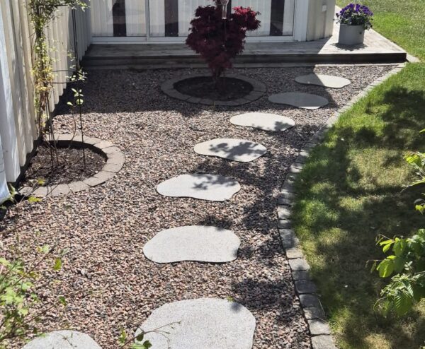 Stegsten granit grafit
