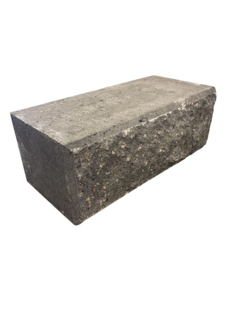Toftamur dubbel 40x20x15cm grafit