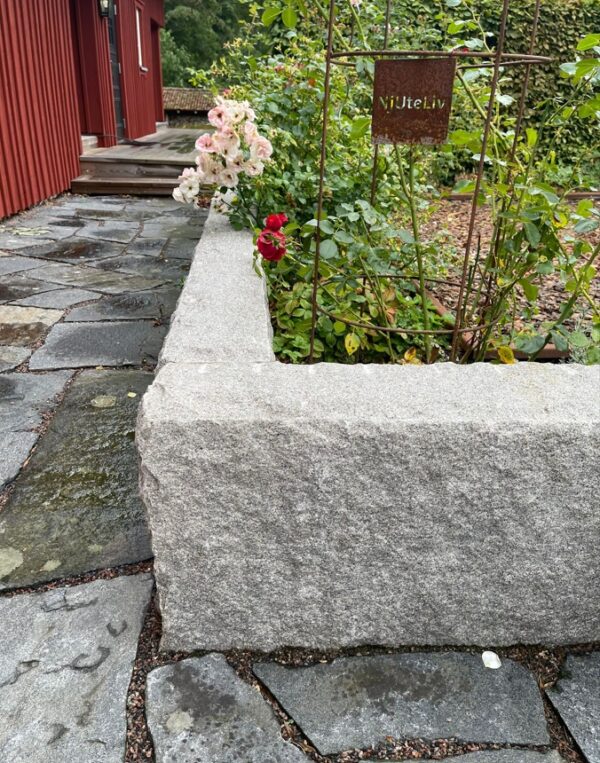 Blockstensmur i Granit